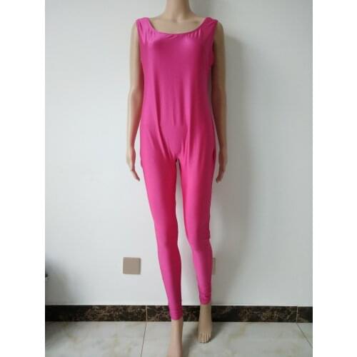 Brand women kids Suit Lady Tights Sleeveless Jumpsuit Costume Bodysuit Spandex Suit