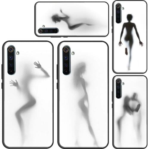 Sexy Woman Silhouettes Case For Realme GT Neo Q3 6 7 8 Pro C15 C11 C3 C21 Back Cover For OnePlus 9 Pro 8 7T 8T 9R