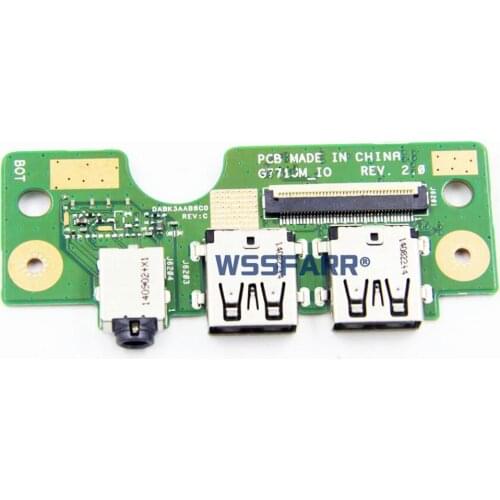 FOR ASUS G771J G771JM Audio Jack USB IO Board G771JM_IO