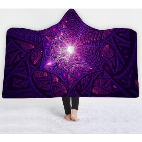 Purple and luxuriant Blankets hats good quality Soft comfortable spring and Autumn twin full size Keep warm Sofa home textile