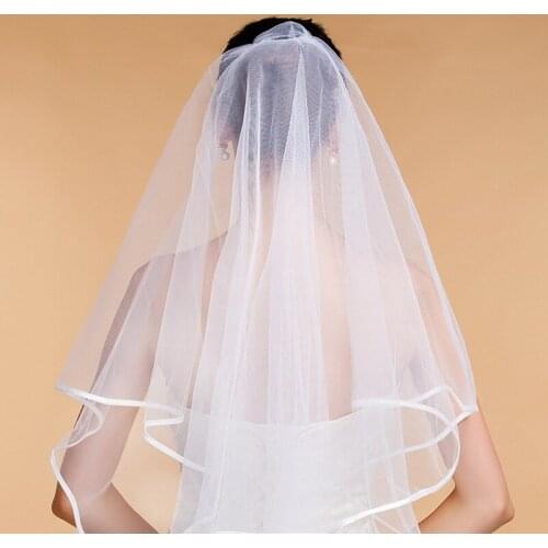 Kagenmo Bridal veil Wedding veil lace dress accessories B