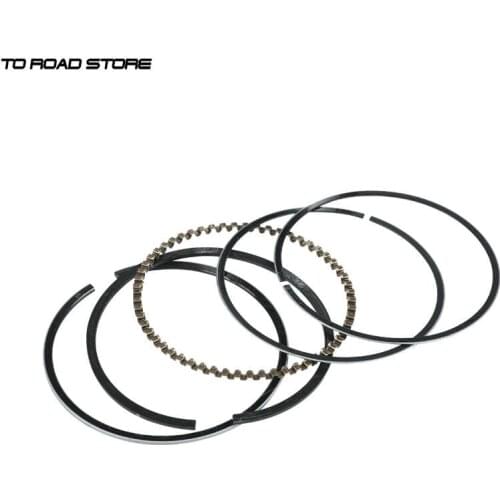 Motorcycle 52.4mm Piston Ring Set For Lifan 125 LF 125cc Horizontal Engines Dirt Pit Bike ATV Quad Monkey Bike Parts 1P52FMI
