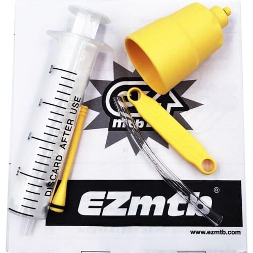 Ezmtb bleed kit Funnel/Oil Stopper Oil Change Oiling Tools Oil Brakes MTB Bike Road Bike Repair Tool Sets for shimano disc brake