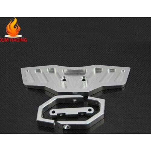 CNC Alloy Front Bumper Kit for 1/5 Gtb Racing Hpi Rofun Baha Rovan Kingmotor Mcd Baja 5b/5t/5sc Truck Rc Car Toys Parts