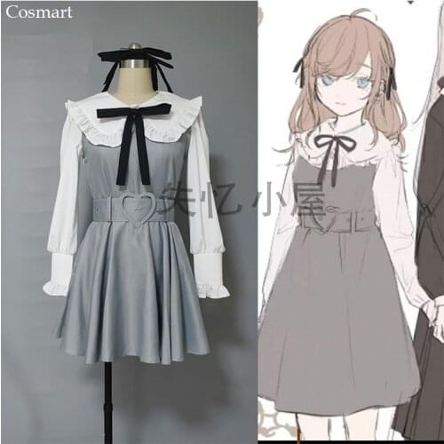 [Customized] Vtuber Hololive Kanae Dress Uniform Dailydress Cosplay Costume Halloween Carnival Party Outfit Women Girls New 2021