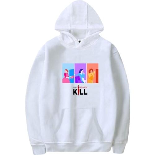 Why Women Kill Fashion Prints Hoodies Women/Men Long Sleeve Hooded Sweatshirts Casual American Tv Series Streetwear Clothes