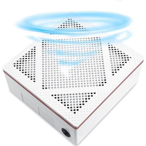 Nail Dust Vacuum Cleaner Nails Dust Collector 80W Vacuum Nail Dust Extractor Manicure Dust Collector Vacuum Cleaner for Manicure