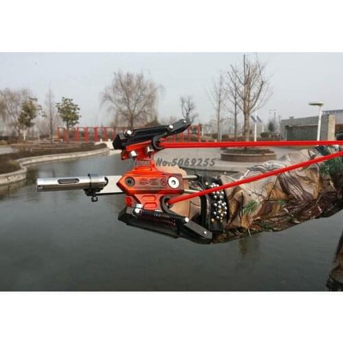 Powerful Slingshots Fish Hunting Arrow Hunting Sling Shot Fishing Slingshot Reel Slingshot With Flashlight Paintball Accessories