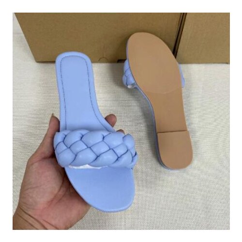 2021 New Fashion Luxury Casual Summer Shoes Woman Slip on Ladies Slides Beach Flip Flops Open Toe Flat Women Slippers 36-42