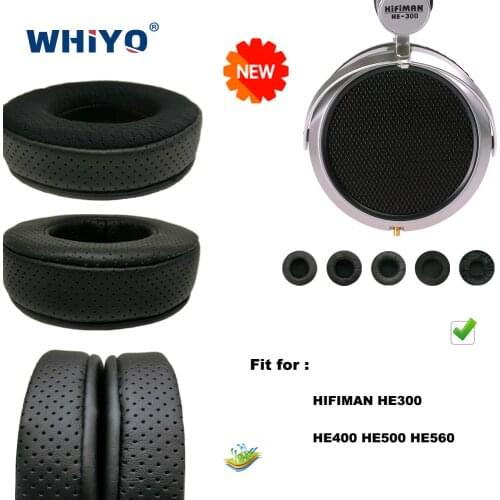 Replacement Ear Pads for HIFIMAN HE300 HE400 HE500 HE560 Headset Parts Leather Cushion Velvet Earmuff Headset Sleeve Cover