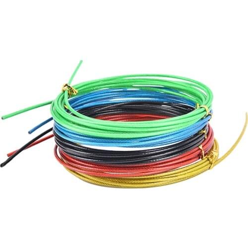Crossfit Replaceable Wire Cable Speed Jump Ropes Skipping Rope