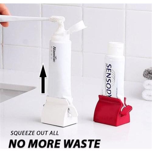 Toothpaste Squeezer Manual Dental Cream Facial Cleanser Squeezer Clips Manual Syringe Dispenser Tube Holder Bathroom Accessories