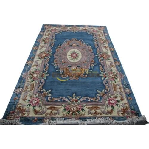 Thick And Plush Rug Folk Wool Knitting Carpets Antique Vintage Mandala Area Runner