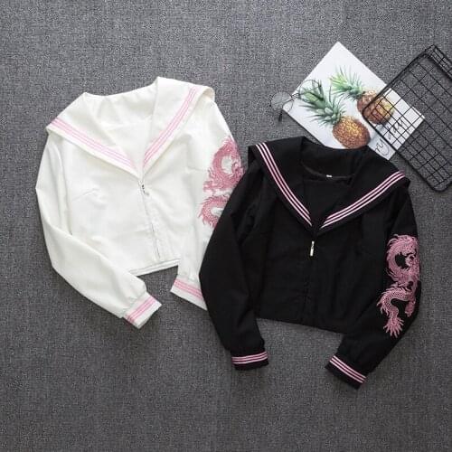 Uniform Women College Long-sleeved Sailors Uniform