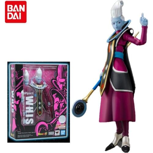 In stock BANDAI Dragon Ball Z S.h.figuarts Angel Whis Beerus Super Saiyan God Goku 2021 Limited Model Action Anime Figure Toys