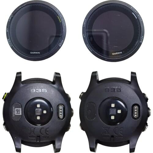For garmin forerunner 935 LCD and back cover case repair parts forerunner 935 LCD screen with back shell