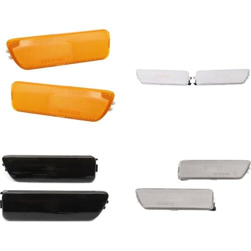 1 Pair 1JM945071/1JM945072 Fender Side Marker Light Indicator Lamp Without Bulb Replacement for 1999-2005 GOLF4 JETTA