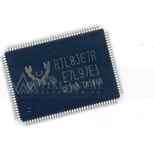 1PCS 100% New original QFP128 RTL8367R RTL8196C-GR RTL8100C-LF RTL8367R RTL8196C GR RTL8100C LF RTL8367 RTL8196 RTL8100