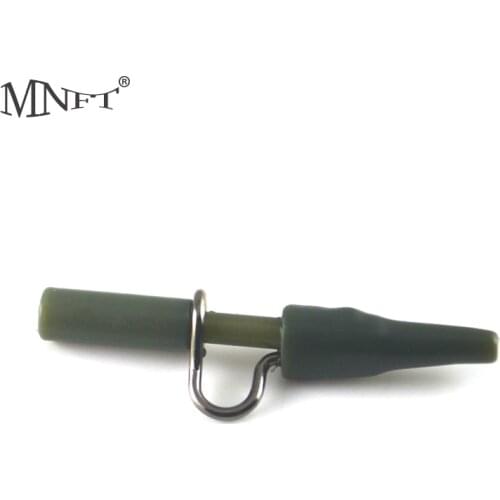 MNFT 24Set Fishing Heavy Duty Lead Clip With Tail Rubber Carp Fishing Kit For Fishing Tackle Equipment Green Durable