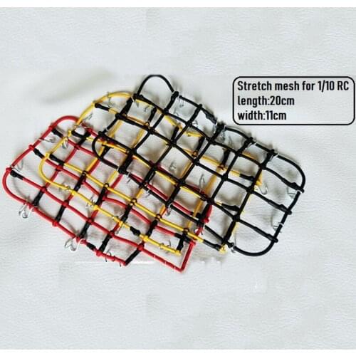 3 colors 1/10 RC simulation climbing roof luggage leak-proof tension frame stretch net D90046 Wrangler D90 Traxxas TRX-4