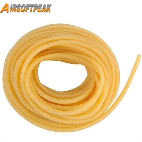 3mm*5mm Outdoor Natural Latex Rubber Tube Stretch Elastic Slingshot Replacement Band Catapults Sling Rubber for Hunting Fitness