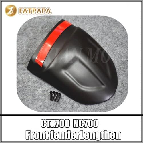Motorcycle Accessories Tire before fender Lengthen ABS Fit For Honda CTX700 NC700