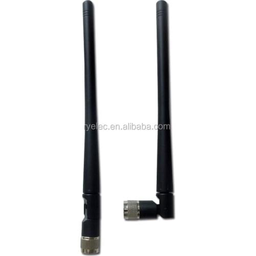 915MHZ White Rubber Duck Whip Hinged Antenna With SMA Male Connector