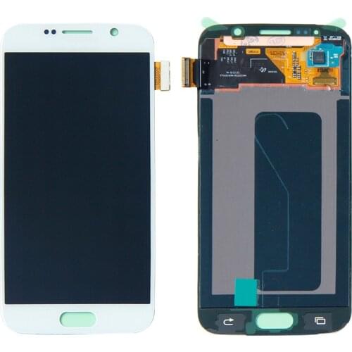 Free Shipping For Samsung Galaxy S6 G920A G920T G920V G920P Touch Screen Digitizer LCD Display Assembly Phone Panel Parts