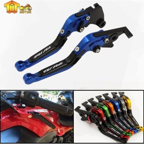 CK CATTLE KING For YAMAHA YZFR6 YZF R6 R6 1999 2000 2001 2002 2003 2004 Motorcycle Accessories Brake Clutch Levers LOGO YZF-R6