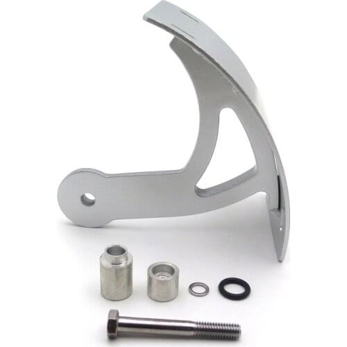 For 2006-2013 Suzuki Boulevard Aftermarket free shipping Motorcycle SILVE Vertical Curved Mount License Plate Bracket Tag Holder