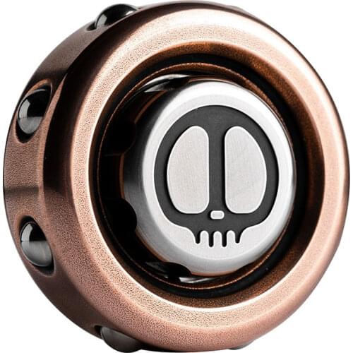 Two Ways To Play Fidget Spinner Copper Stainless Steel Hand Spinner Long Rotation EDC Adult ADHD Anti-Stress Toys Gift