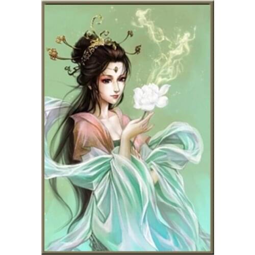 5D Full Diamond Painting Square Round New Arrival Classical beauty Diamond Embroidery Cross-stitch Pictures Of Rhinestone