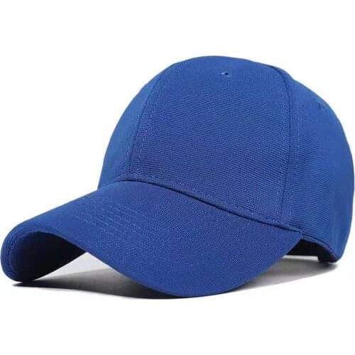 New Women Men Hat Curved Sun Visor Light Board Solid Color Baseball Cap Men Cap Outdoor Sun Hat Adjustable Sports Caps in Summer