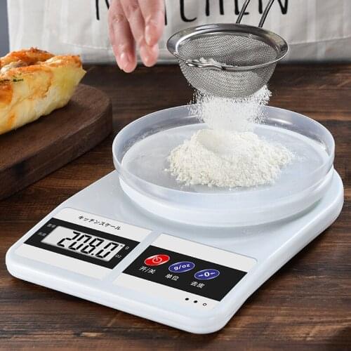 Kitchen Scale Bakery Electronic Scale Household Small 0.1g Food Gram Scale Small Balance Mini Precision Digital Scale 200/500g