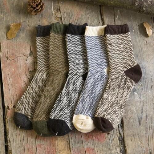 Man winter socks 5 pairs