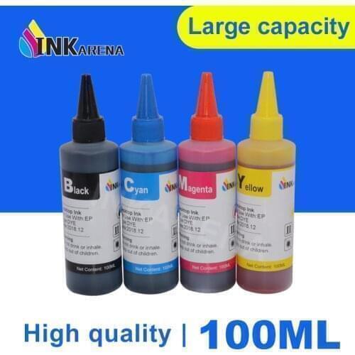 INKARENA Ink Refill Kit Printer Ink for Canon Pixma PG 445 CL 446 PG 440 CL 411 PG 510 CL 511 Cartridge Ciss Ink Tank System