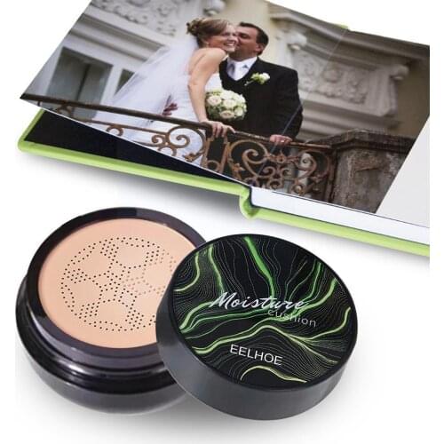 Delicate Mushroom Head Air Cushion Moisturizing CC Cream Moisturizing Foundation BB Waterproof Cream Natural Makeup Breath W1E6