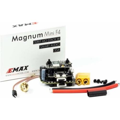 Original EMAX Mini Magnum 2 F4 35A Flytower 35A 2-6S BLHeli_32 4in1 ESC F4 Flight Controller OSD VTX For RC FPV Racing Drone