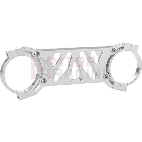 Front Fork Stabilizer Brace Silver For Honda CB1100 EX 2010-2016 2011 2012 2013 2014