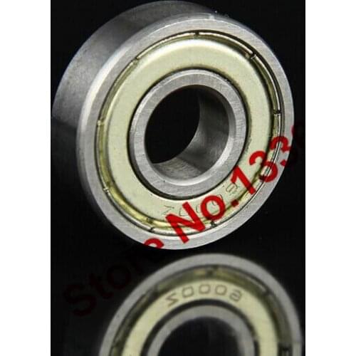 High Quality 5PCS 6000ZZ 10x26x8 mm Metal Shielded Ball Bearing Bearings 6000Z 80100
