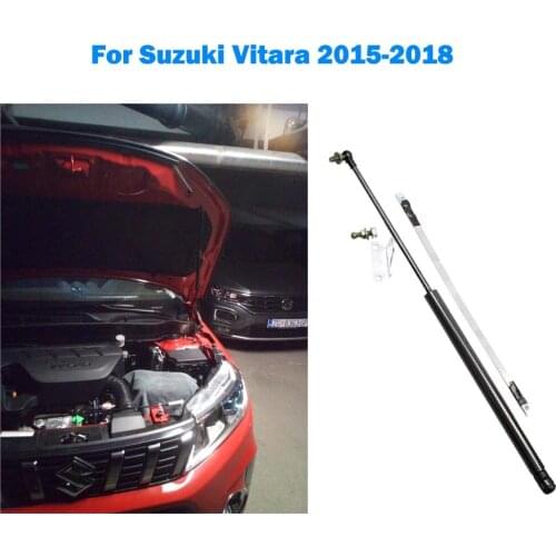 2x Car Front Hood Bonnet Modify Gas Struts Lift Support for Suzuki Vitara Escudo LY 4th 2015-2020 Damper Absorber