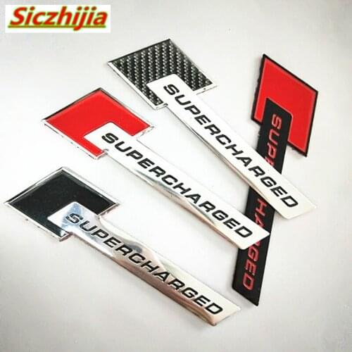 3D aluminum alloy supercharged car badge sticker for Opel Astra VAUXHALL MOKKA Zafira Insignia Vectra Antara