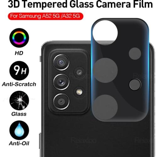 3D Curved Tempered Glass For samsung a32 Camera Lens Back Cover For samsung galaxy a 32 a32 4G 5G Screen Protector Films
