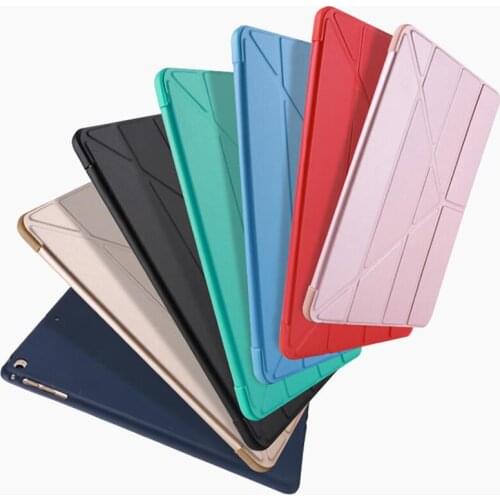 Case For air 2 1 case iPad 5th 6th Generation for 10.2 2020 2019 air 4 PU Smart Cover Cases Magnet Wake Up Sleep Tablet Cases