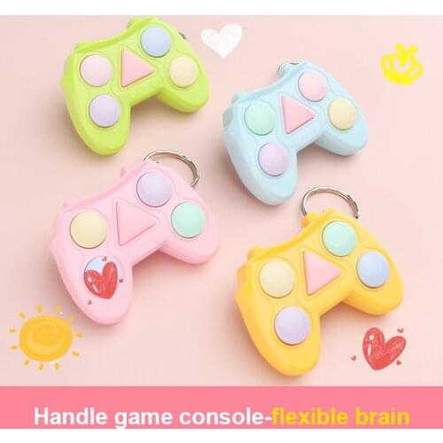 Fidget Mini Handle Fingertip Electronic Game Console Machine Baby Memory Trainer Creativity Interactive Puzzle Stress Relief Toy