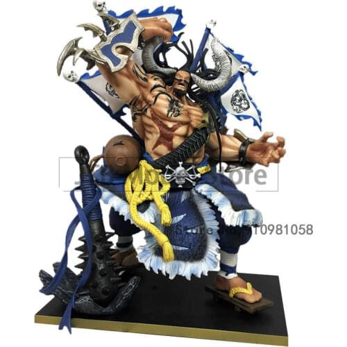 One Piece Anime Action Figure Strongest Creature Kaido Figma 35cm Model Statue Collection Desktop Decoration Toys For Children