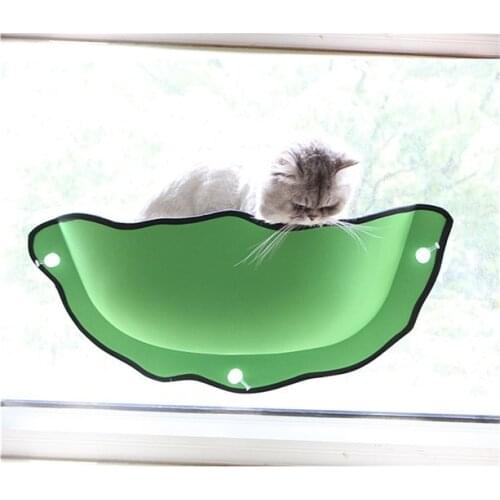 Cat Hammock Bed Frame Window Sill Soft And Comfortable Eva Cat Jumping Platform Hanging Suction Cup Cat Litter Pet Nest