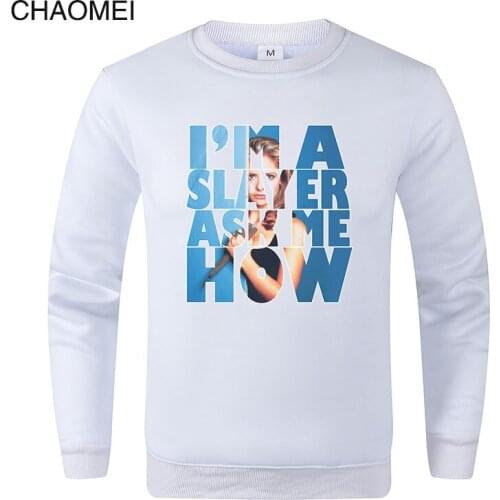 I'M A Slayer Ask Me How Harajuku Sweatshirts Men/Women Autumn Winter Fleece Pullovers Cool Sweatshirt Streetwear C34