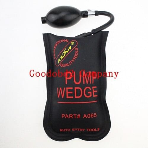 KLOM PUMP WEDGE LOCKSMITH TOOLS Auto Air Wedge Airbag Lock Pick Set Open Car Door Lock Small Size Black Color 15 pcs/Bags