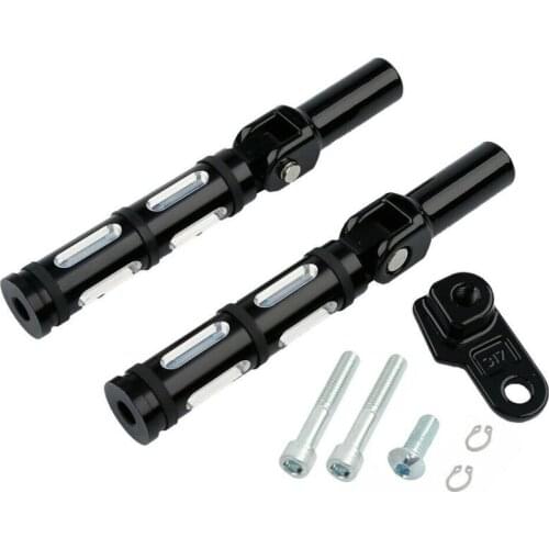 Motorcycle Passenger Footpeg Mount Kit For Harley Softail Slim Cross Bones 2008-2017 FLSTSB